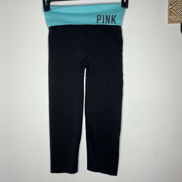 PINK Victoria's Secret Pants - VS PINK Yoga Leggings Cropped